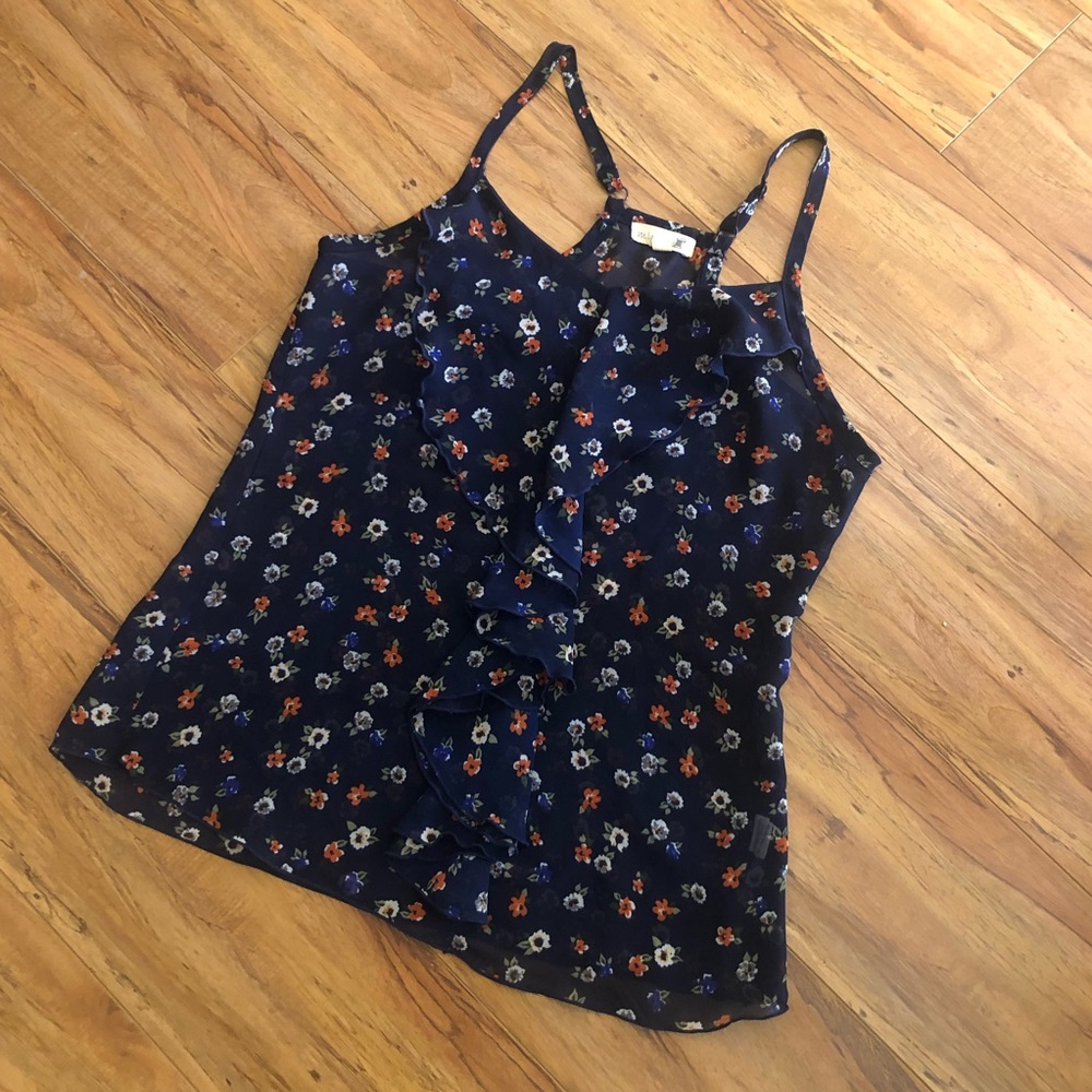 Floral tank top